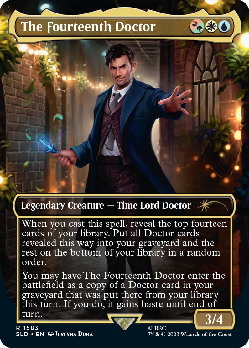 FOIL)(1583)The Fourteenth Doctor《英語》【SLD】