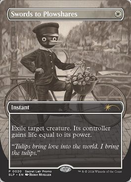 0020)剣を鍬に/Swords to Plowshares《英語》【Secret Lair Showdown】