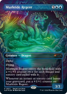 濁浪の執政/Murktide Regent 英語 4枚