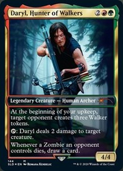 FOIL)Daryl, Hunter of Walkers《英語》【SLD】