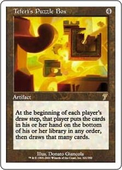 テフェリーの細工箱/Teferi's Puzzle Box《日本語》【7ED】