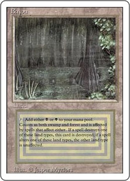 MTG Bayou リバイズド 英語1枚 MTG Bayou リバイズド 英語1枚