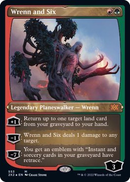 EX+](エッチングFOIL)レンと六番/Wrenn and Six《英語》【2X2】