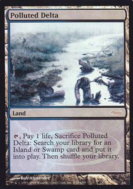 mtg 汚染された三角州 foil 英語 旧枠 EX+](FOIL)汚染された三角州