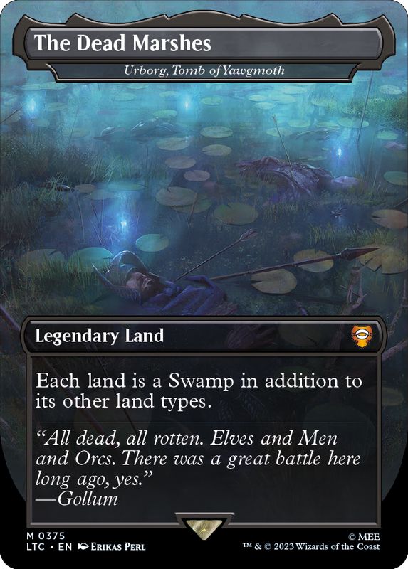 EX+](FOIL)(フルアート)死者の沼地/The Dead Marshes // ヨーグモスの