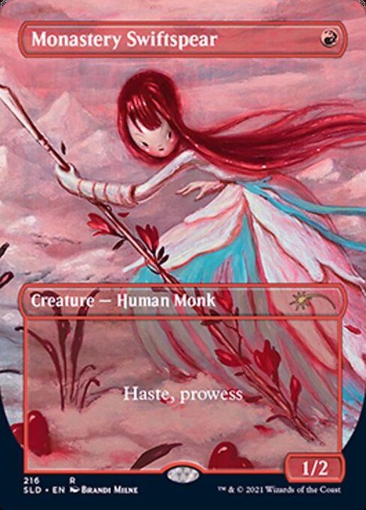 EX+]僧院の速槍/Monastery Swiftspear《英語》【SLD】