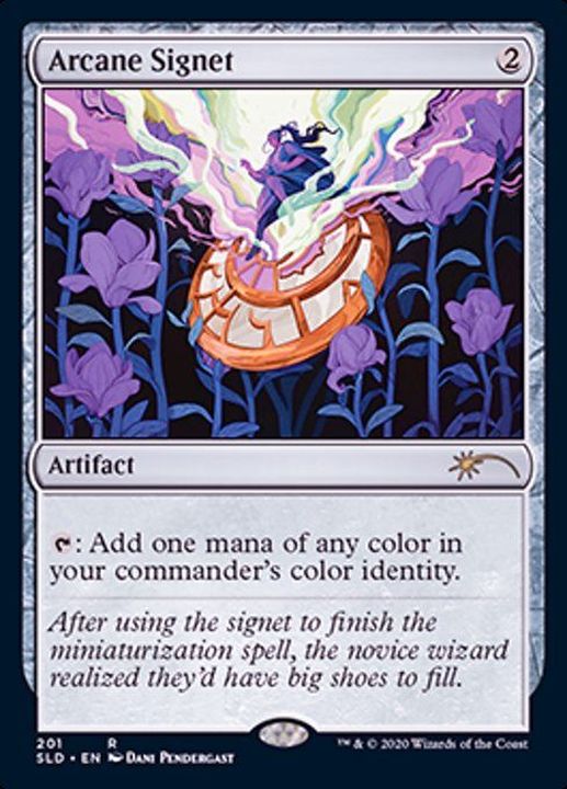 EX](FOIL)(201)秘儀の印鑑/Arcane Signet《英語》【SLD】