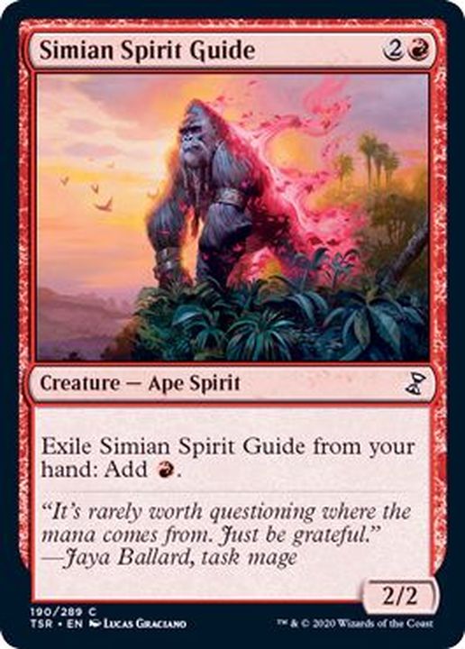 猿人の指導霊/Simian Spirit Guide《英語》【TSR】