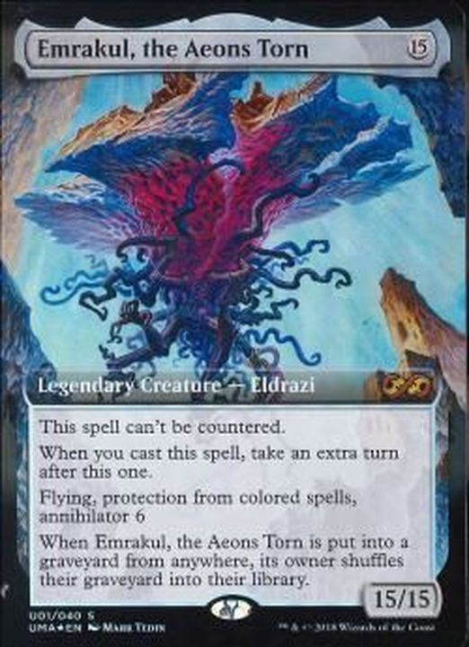 FOIL)引き裂かれし永劫、エムラクール/Emrakul, the Aeons Torn《英語