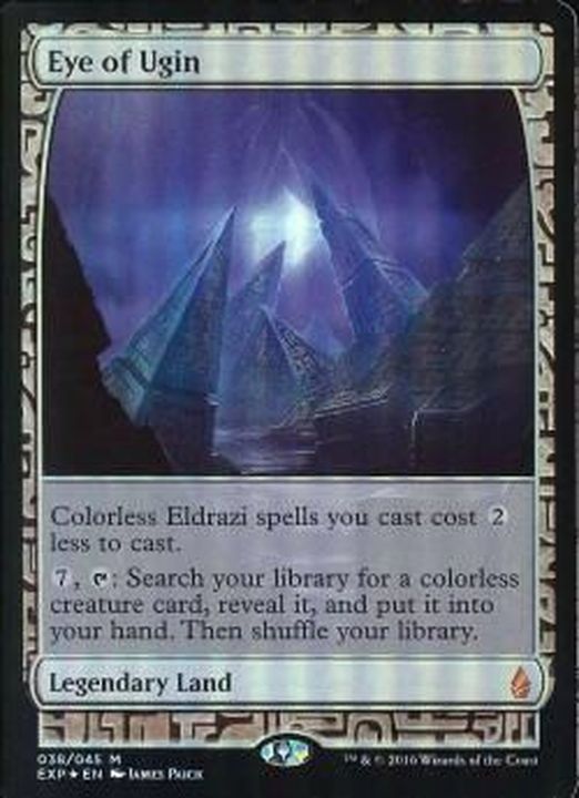 MTG ウギンの目 英語 foil exp MTG ウギンの目/Eye of Ugin FOIL ZEN