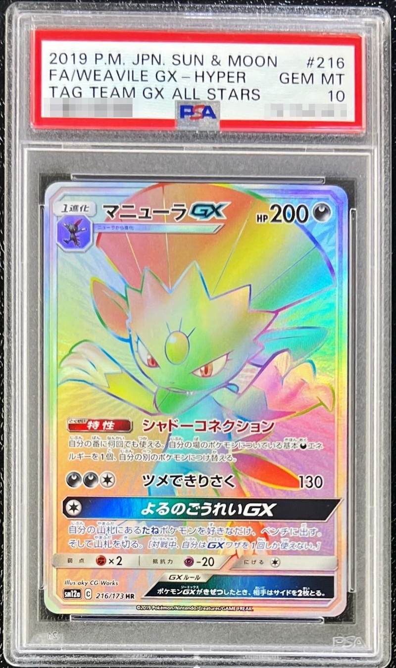 PSA10鑑定済〕マニューラGX【HR】{216/173}