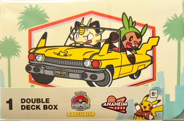 ダブルデッキケース『WCS2025アナハイム(ニャース&ハリマロン