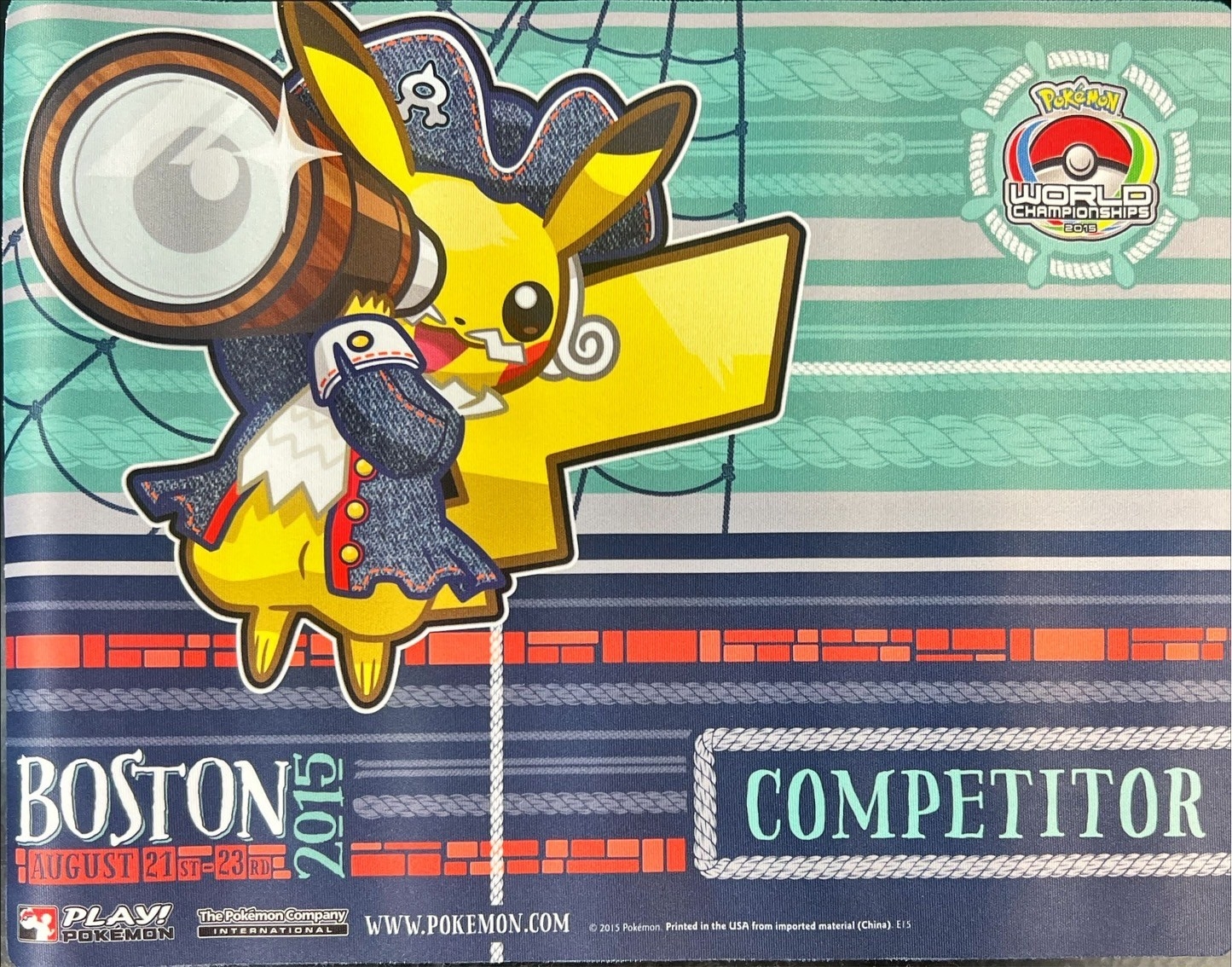 プレイマット『WCS2015(COMPETITOR)※』【サプライ】{-} - カード