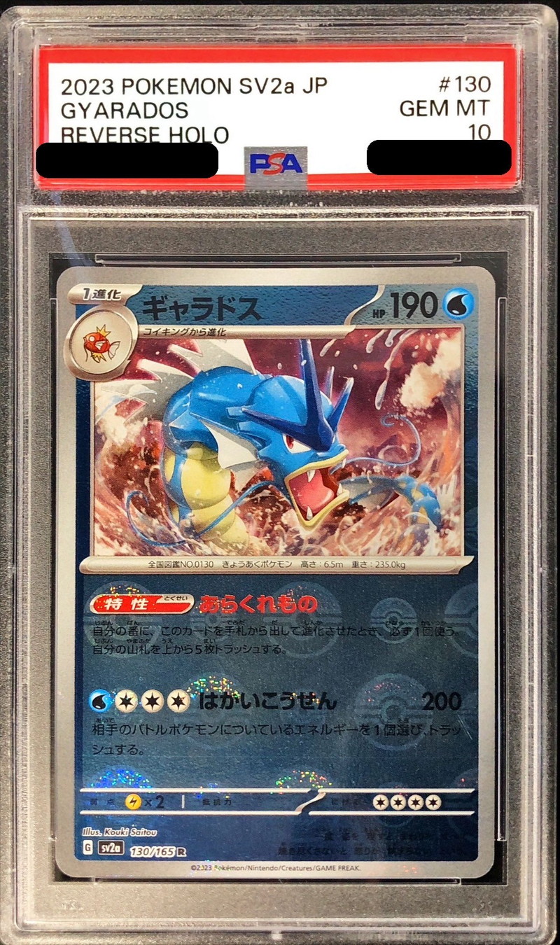 良イラスト】【希少】【PSA10】ギャラドスR 028/095 タッグボルト 良