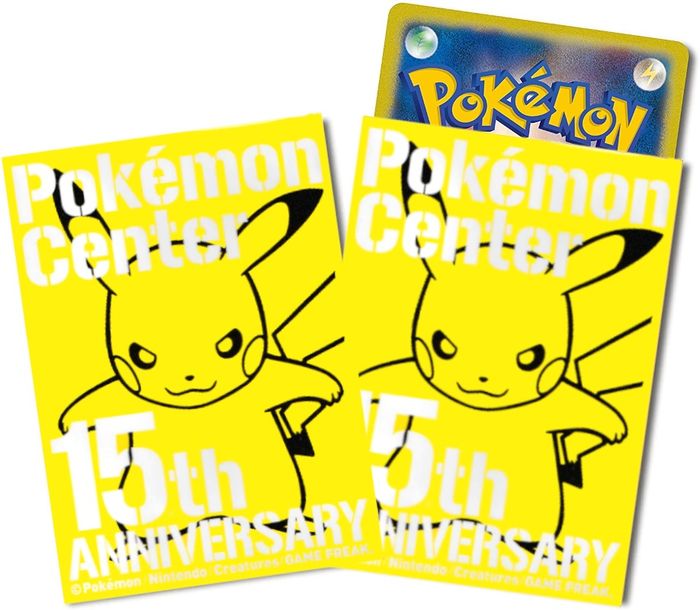 デッキシールド『Pokemon Center 15th ANNIVERSARY(ピカチュウ)』64枚