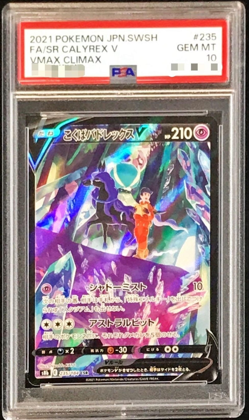 PSA10鑑定済〕こくばバドレックスV【CSR】{235/184}