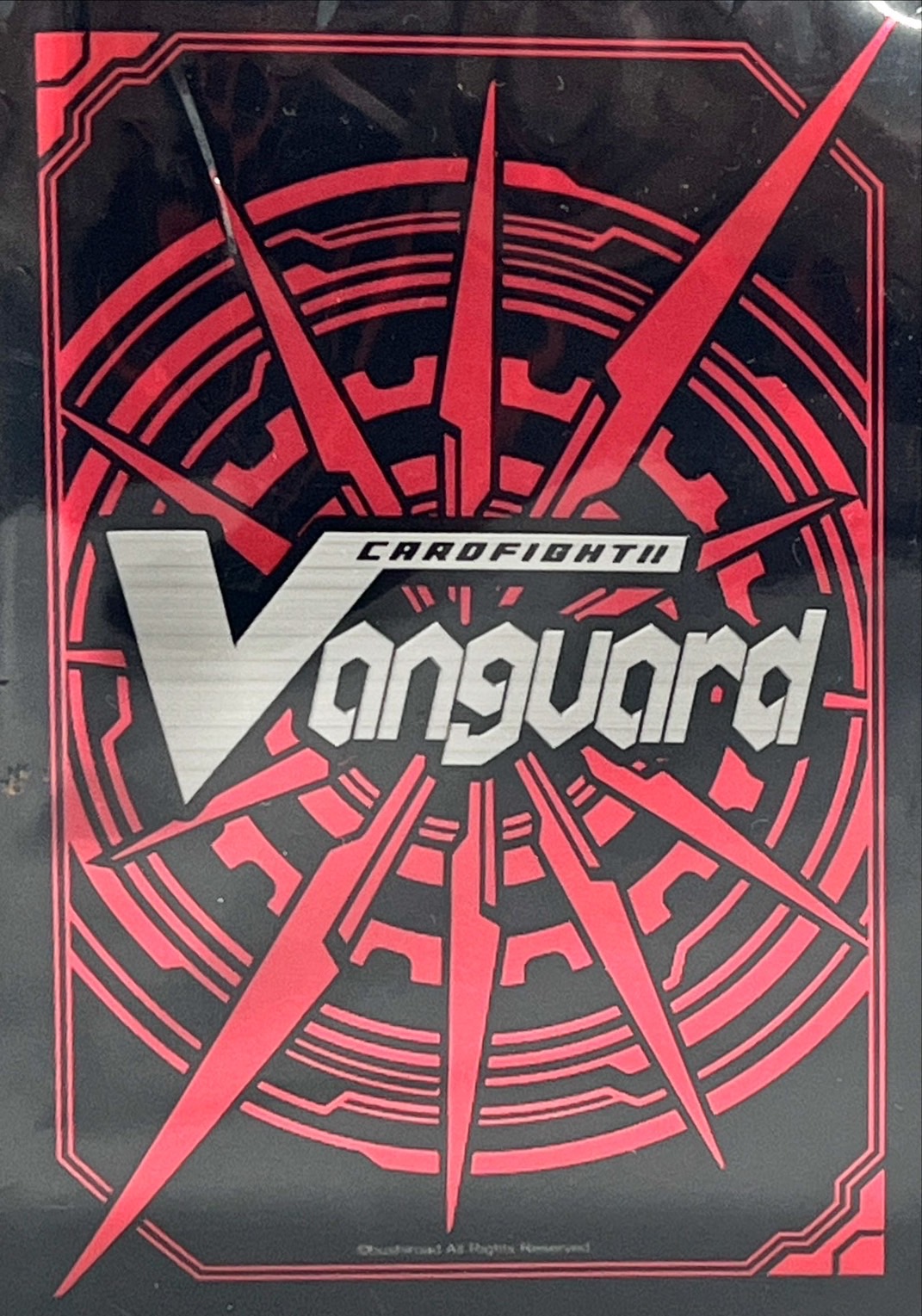 スリーブ『Gカード・赤』53枚入り【-】{-}《サプライ》