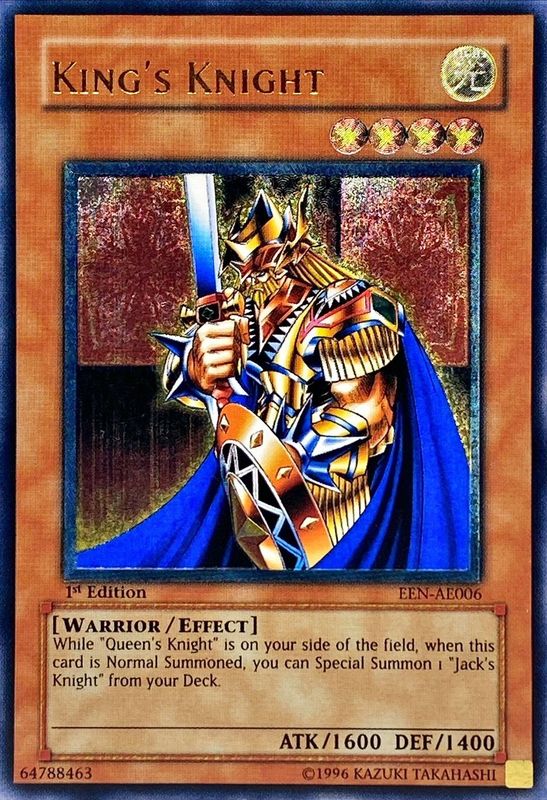 状態A-〕☆旧アジア☆キングスナイト【レリーフ】{EEN-AE006