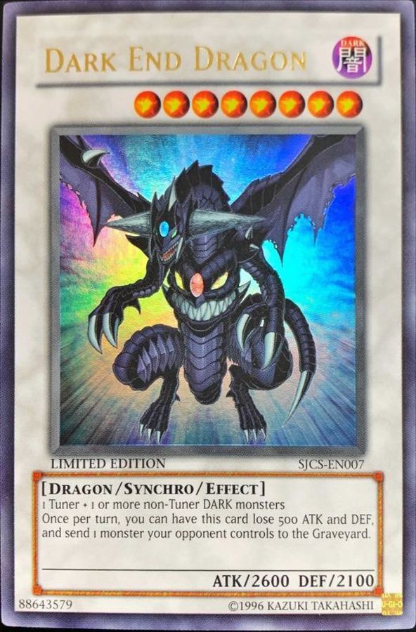 状態B〕☆英語版☆ダークエンドドラゴン【ウルトラ】{SJCS-EN007