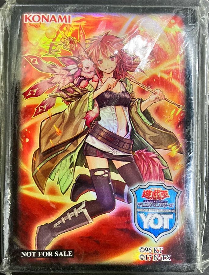 スリーブ『灼熱の火霊使いヒータ』70枚入り【-】{-}《スリーブ》