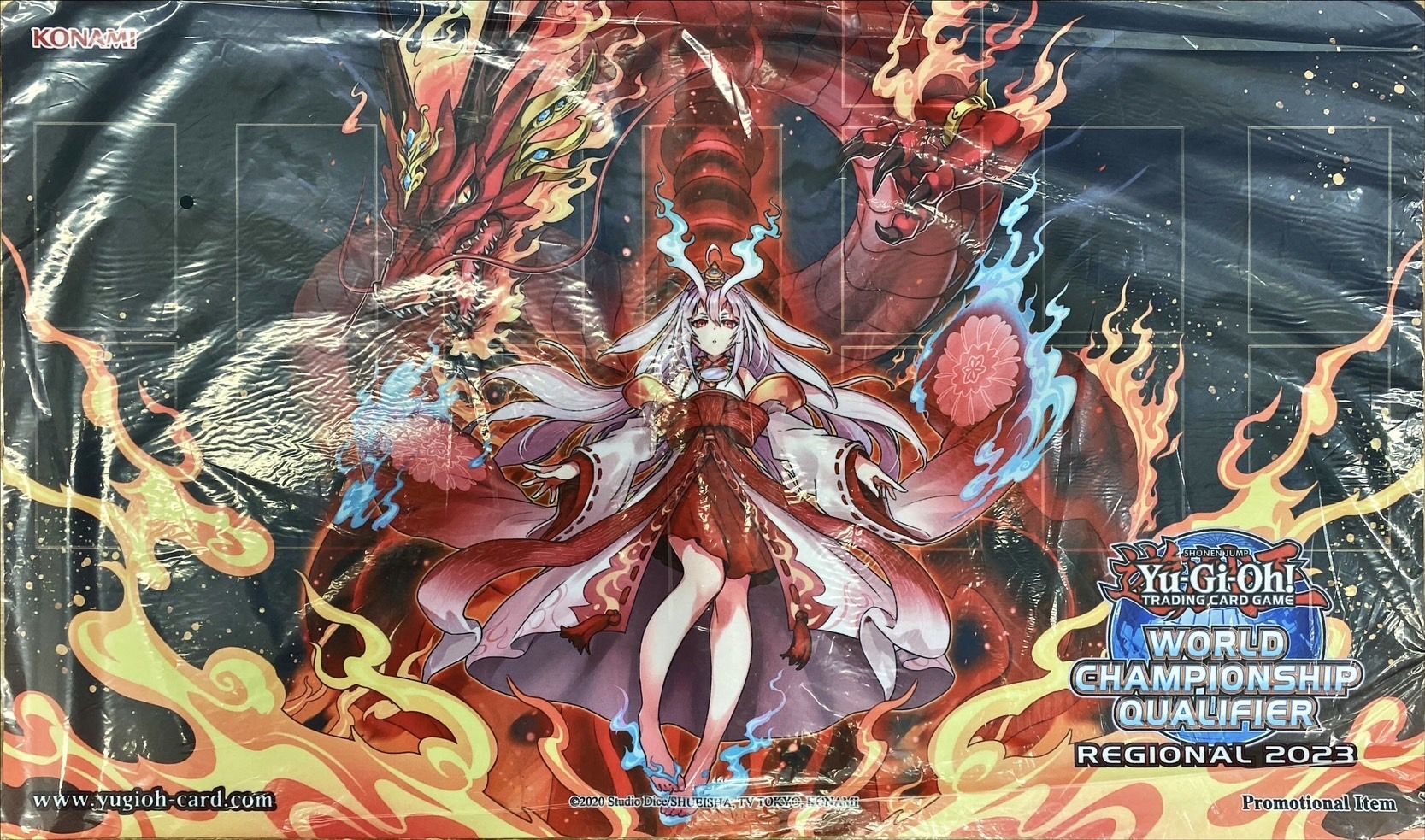 プレイマット『倶利伽羅天童(WCQ2023)』【-】{-}《プレイマット》