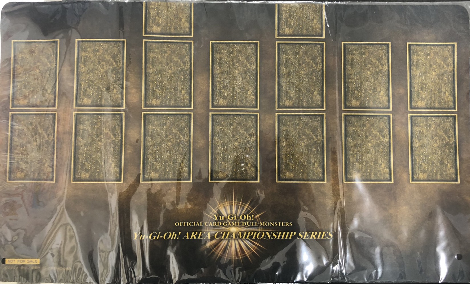 状態A-〕プレイマット『茶AREACHAMPIONSHIPSERIES』【-】{-}《プレイ