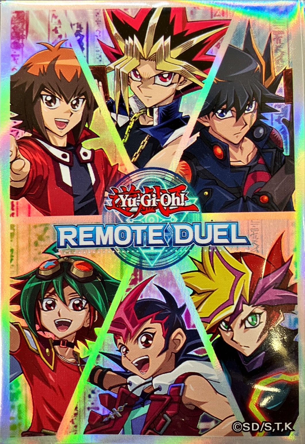 状態A-〕スリーブ『REMOTEDUEL(歴代主人公)』70枚入り【-】{-}《スリーブ》