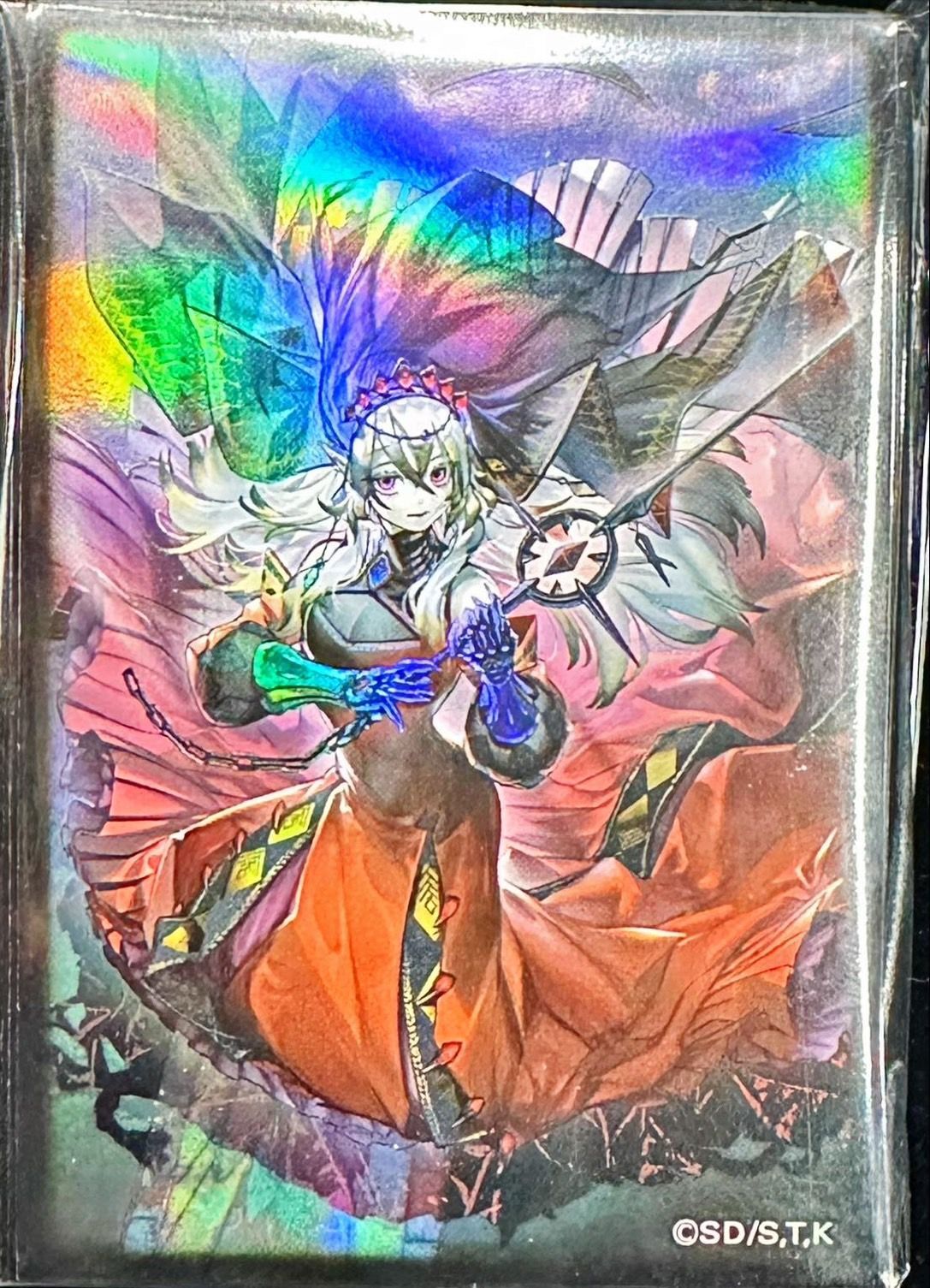 スリーブ『赫の聖女カルテシア(ニューロン)』100枚入り