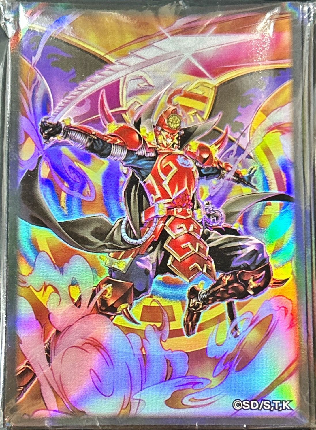 スリーブ『真魔六武衆シエン』100枚入り【-】{-}《スリーブ》