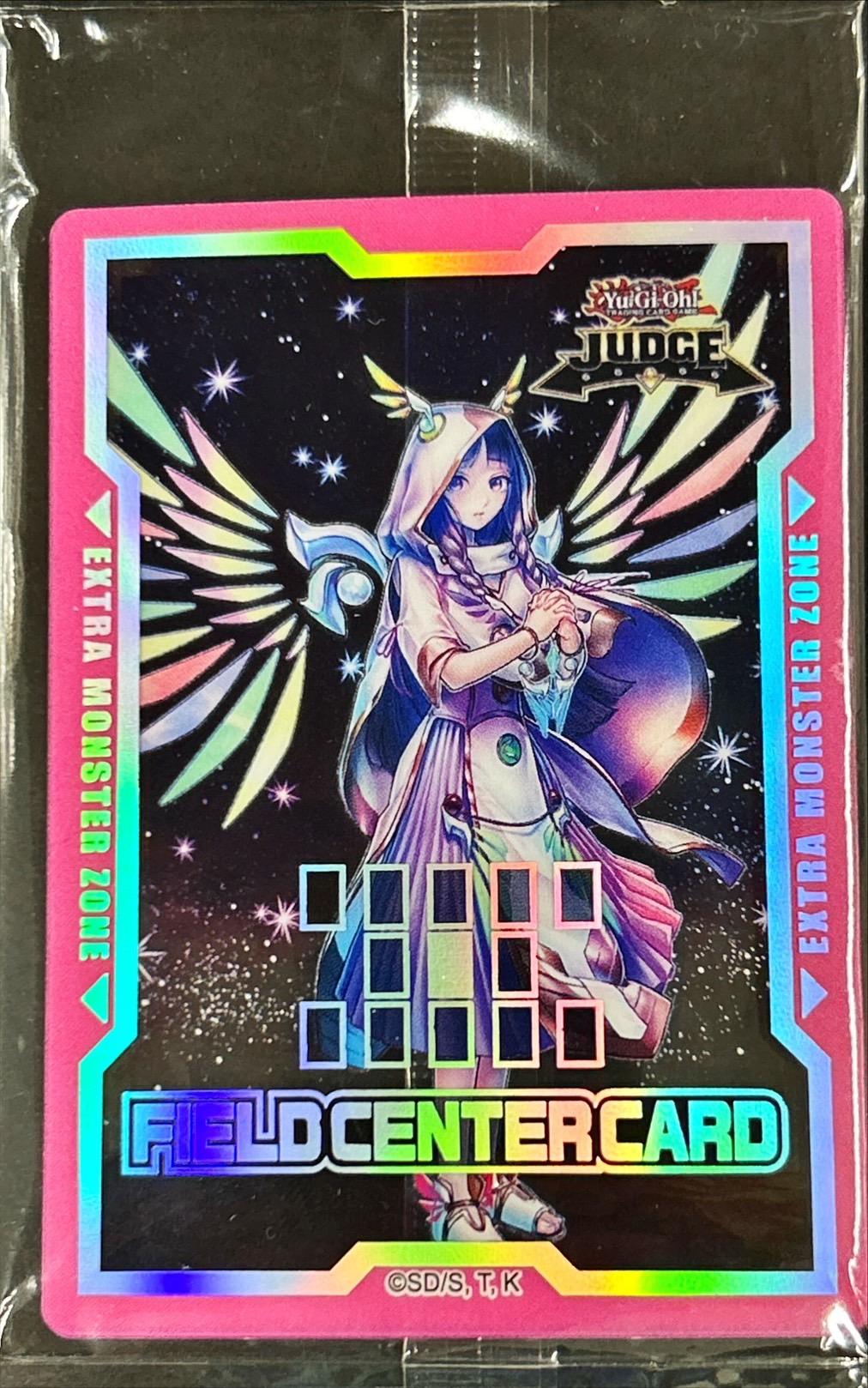 未開封)宣告者の神巫(JUDGE)【-】{-}《フィールドセンターカード》