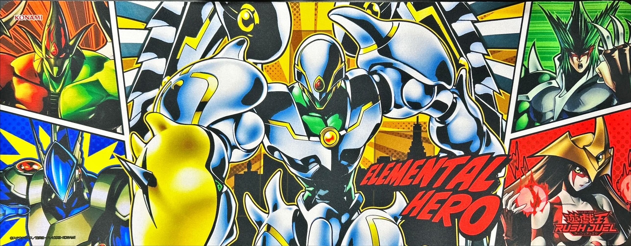 プレイマット『EHERO(アメコミRD)』【-】{-}《プレイマット》