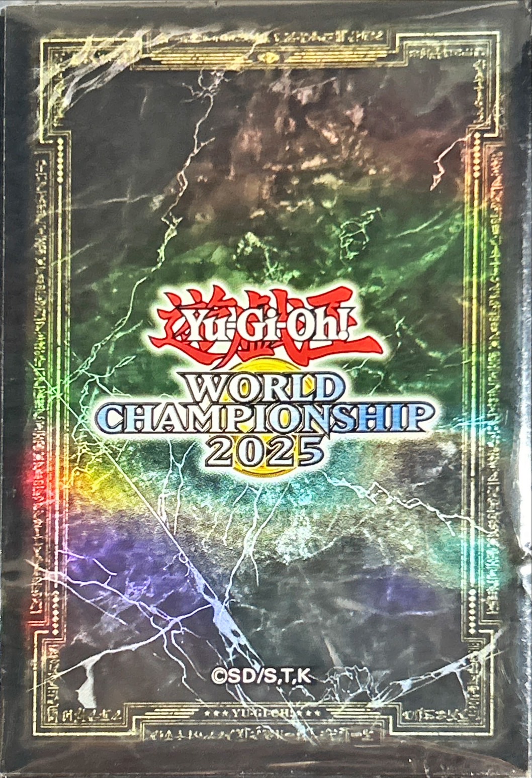 スリーブ『WCS2025(黒)』100枚入り【-】{-}《スリーブ》