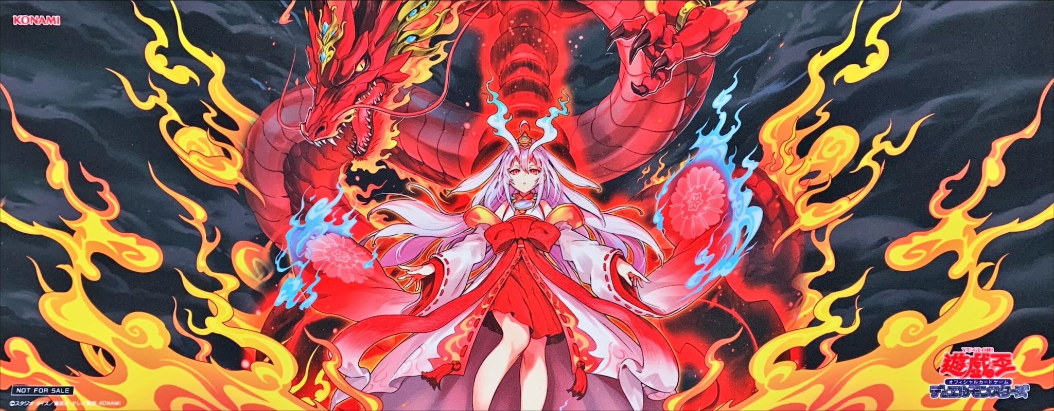 プレイマット『倶利伽羅天童(TACTICALTRYDECK)』【-】{-}《プレイマット》