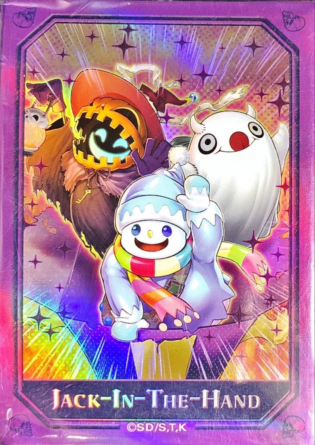 スリーブ『ジャックインザハンド』70枚入り【-】{-}《スリーブ》