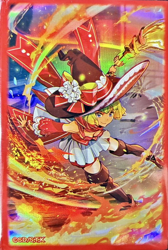 スリーブ『火の粉のカーテン(遊戯王の日RD)』100枚入り