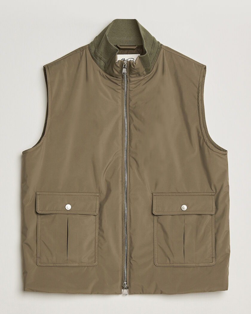 Oakley Baldface Puffer Vest Army Green at CareOfCarl.com