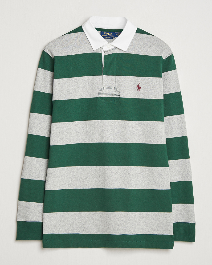Polo Ralph Lauren Jersey Striped Rugger Vintage Pine/Andover