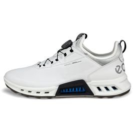 ECCO BIOM C4 BOA Golf Shoes White/Black - Carl's Golfland