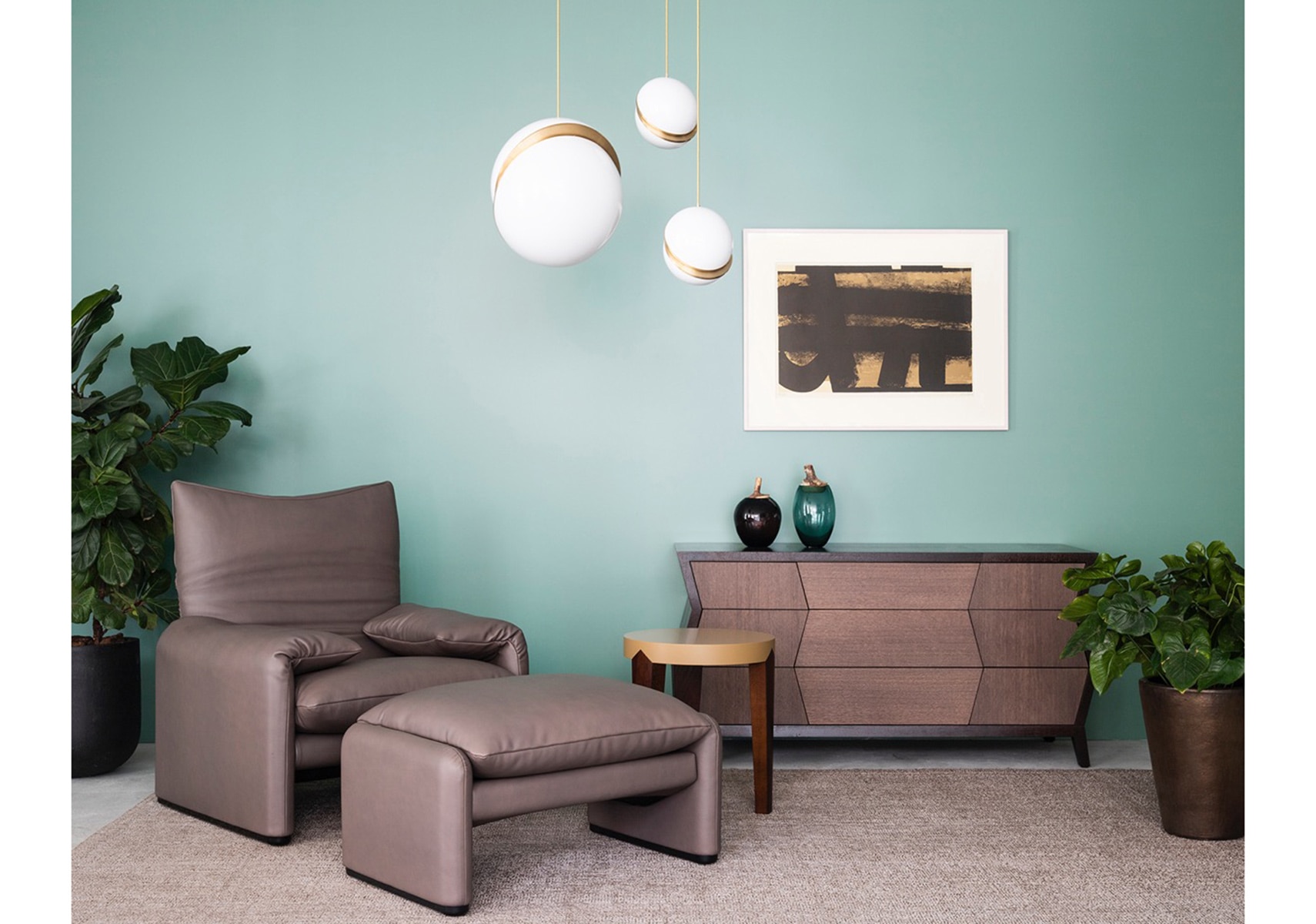 Cassina（カッシーナ）675-1P MARALUNGAマラルンガソファ 1人掛