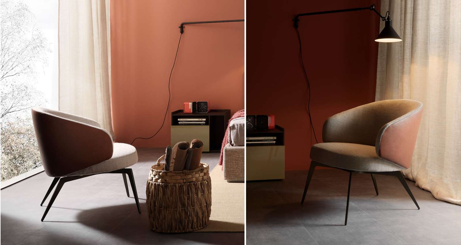 BICE LOUNGE CHAIR(ビーチェ ラウンジチェア） LEMA | カッシーナ