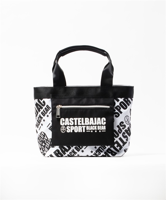 BLACK】 BEAR総柄Ptラウンドバッグ | カステルバジャック（CASTELBAJAC