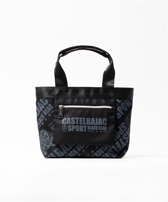 BLACK】 BEAR総柄Ptラウンドバッグ | カステルバジャック（CASTELBAJAC
