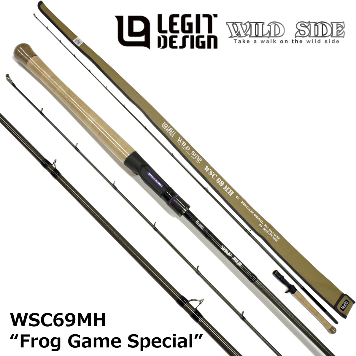 レジットデザイン(LEGIT DESIGN) ワイルドサイド WSC69MH Frog SP