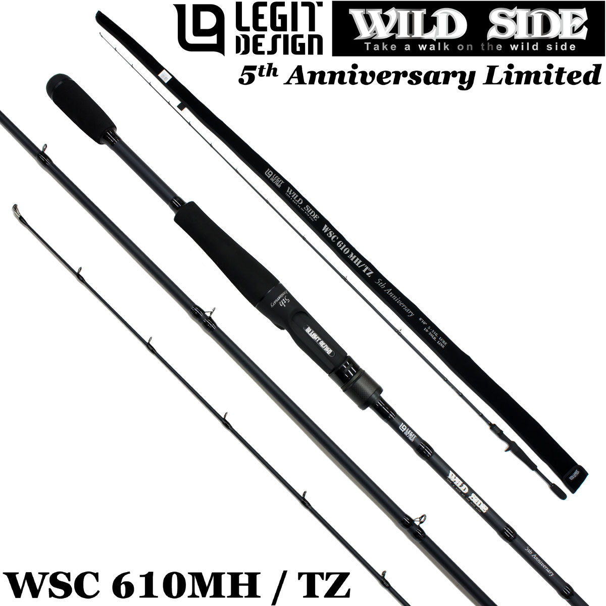 LEGIT DESIGN WILD SIDE WSC 610 MH バスロッド レジットデザイン