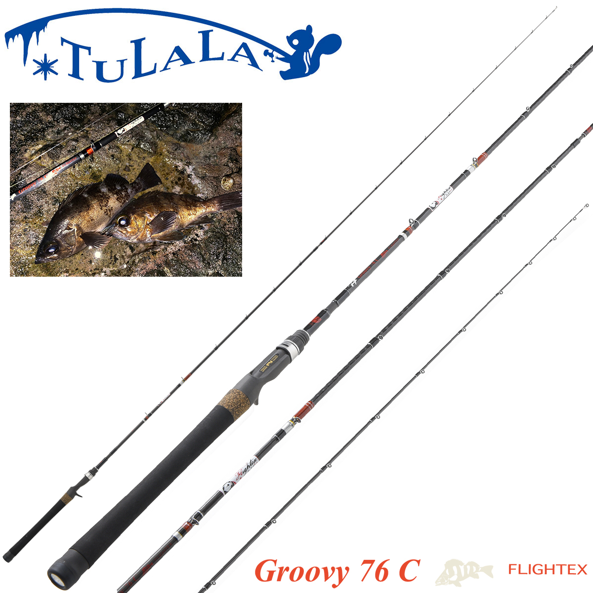 ツララ(TULALA) FLIGHTEX グルーヴィ 76C(Groovy 76C) ○旧価格品
