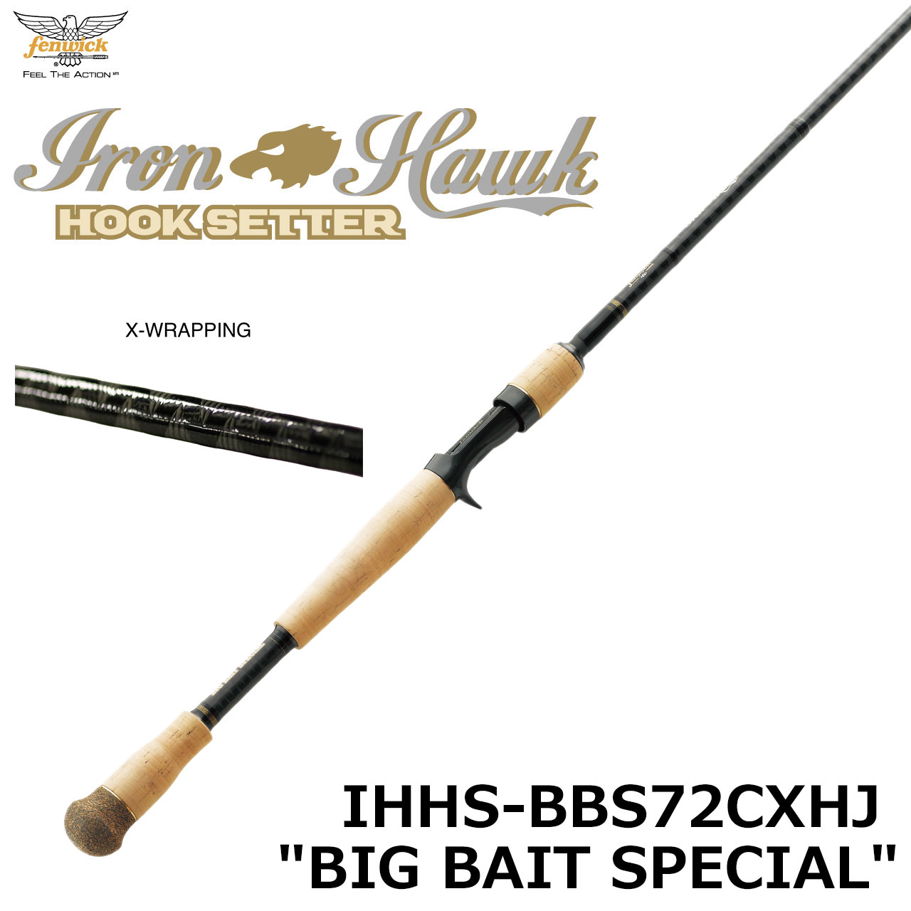 フェンウィック アイアンホーク・フックセッター IHHS-BBS72CXHJ ”BIG
