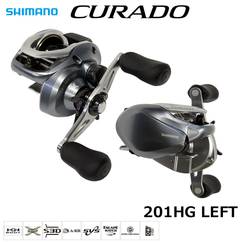 シマノ(SHIMANO) 15クラド(CURADO) 201HG (左) ☆セール処分特別割引品