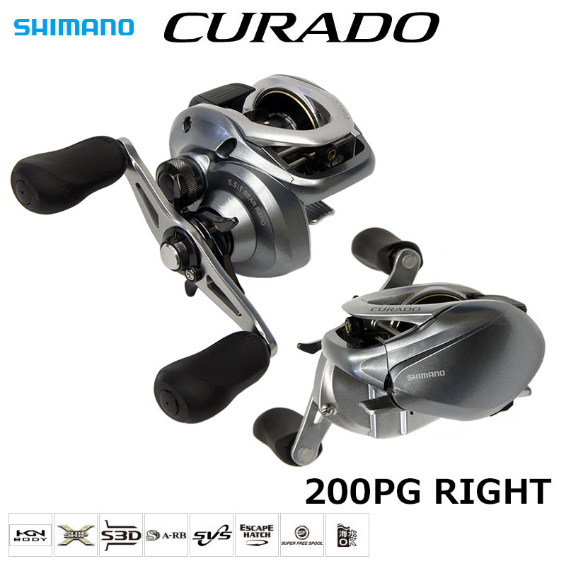 シマノ(SHIMANO) 15クラド(CURADO) 200PG (右) ☆セール処分特別割引品
