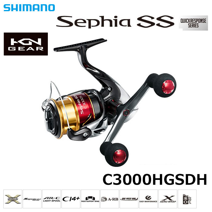 シマノ(SHIMANO) 15セフィア SS C3000HGSDH ○廃番 完売しました