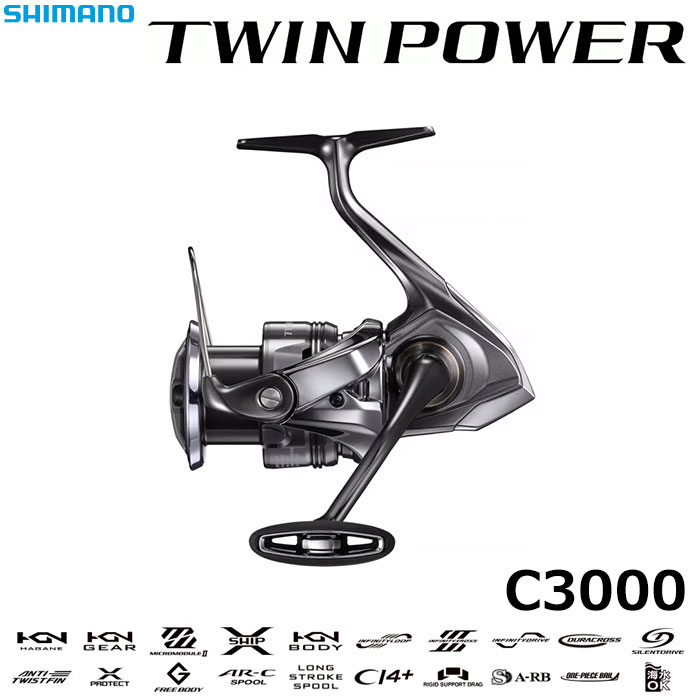 シマノ(SHIMANO) 24 ツインパワー 3000MHG ☆特別割引品 ツインパワー